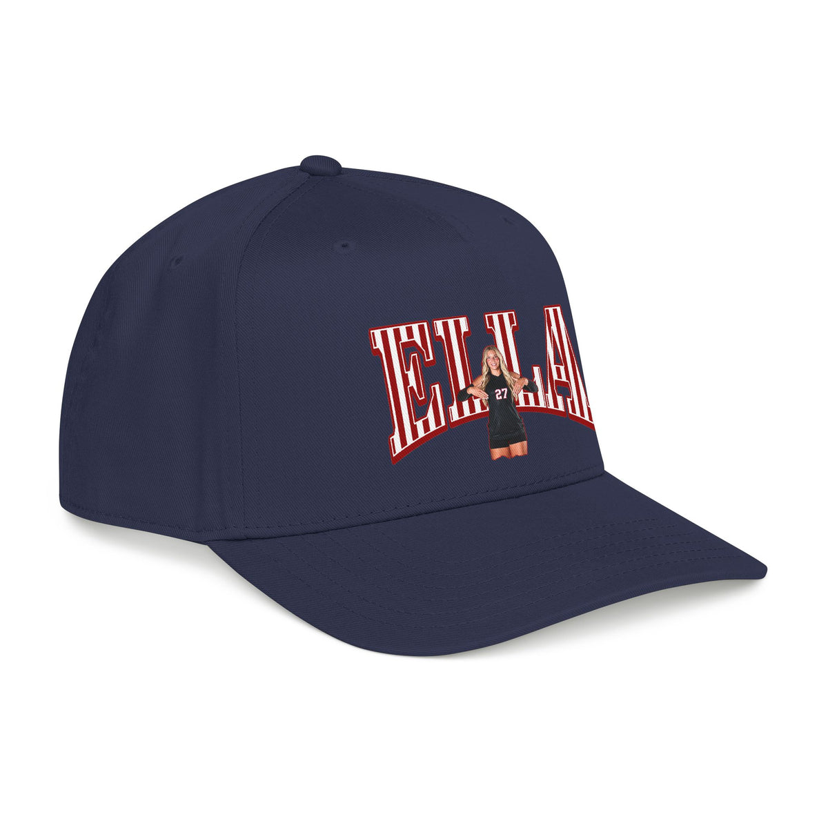 Baseball Cap — CBLIK Script Two-Tone Embroidered Hat