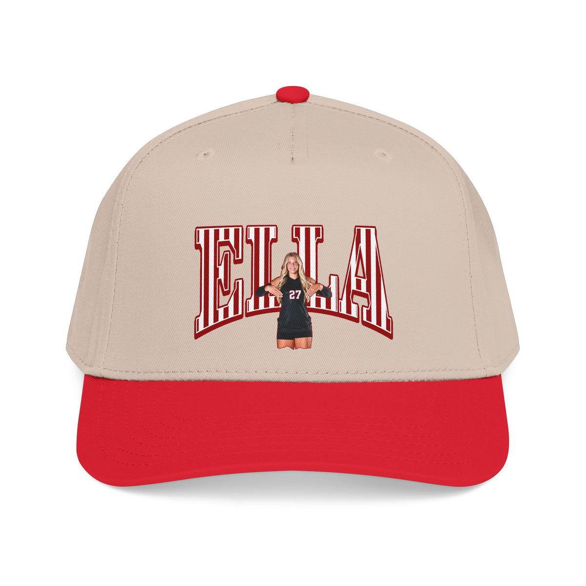 Baseball Cap — CBLIK Script Two-Tone Embroidered Hat