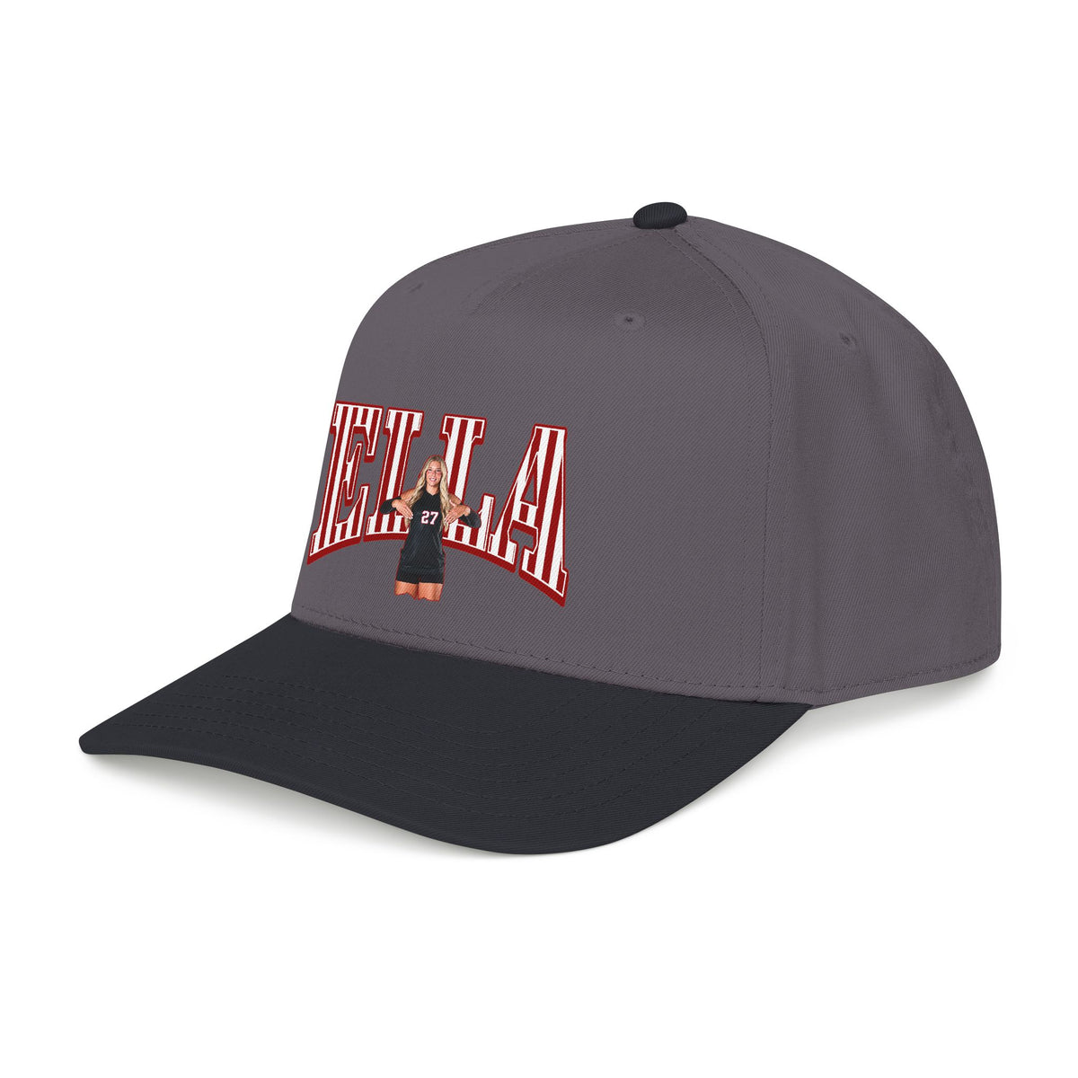 Baseball Cap — CBLIK Script Two-Tone Embroidered Hat