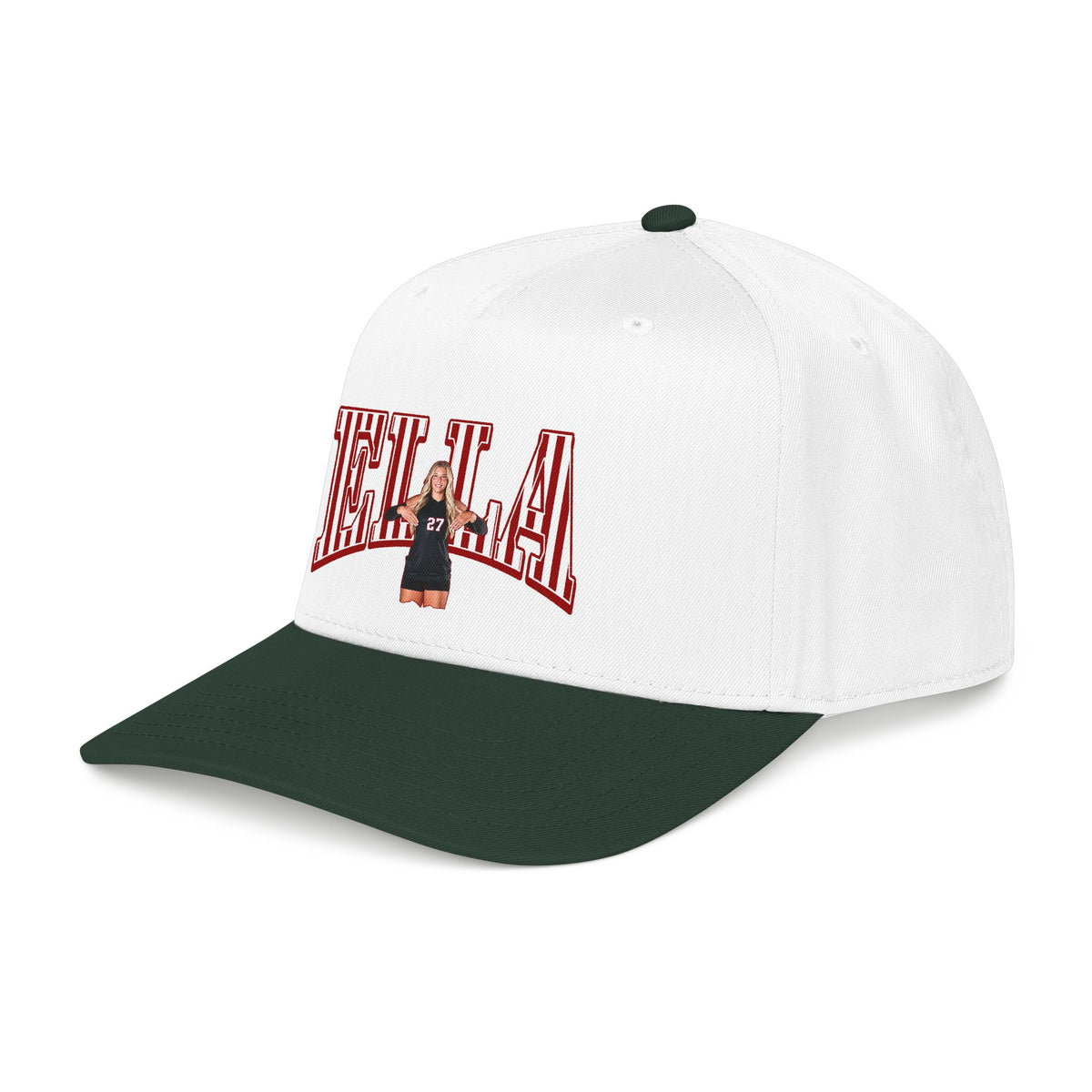 Baseball Cap — CBLIK Script Two-Tone Embroidered Hat