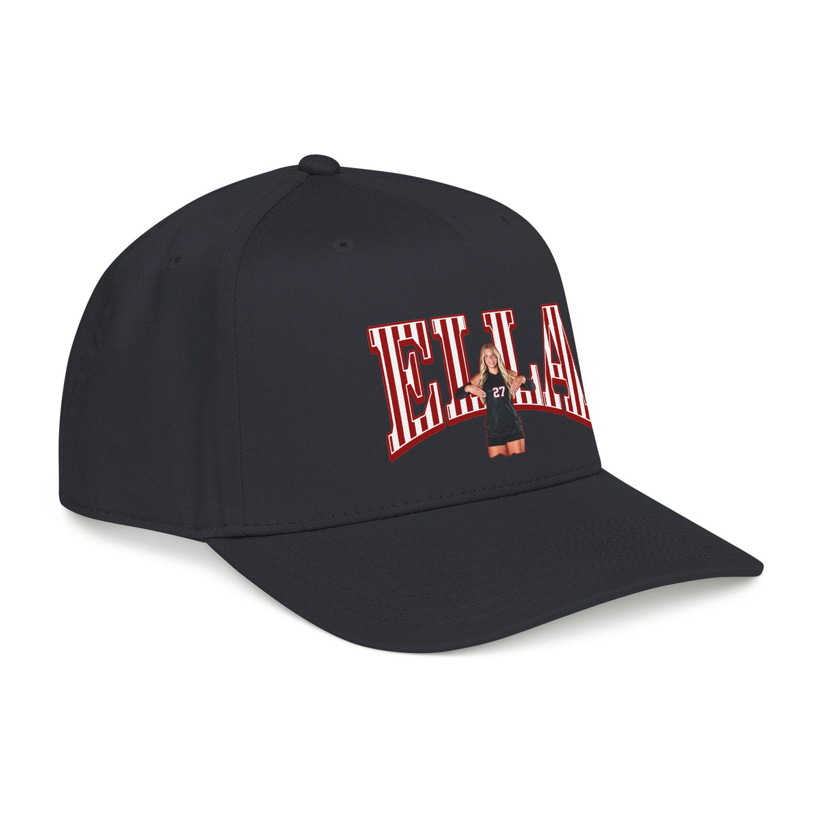 Baseball Cap — CBLIK Script Two-Tone Embroidered Hat