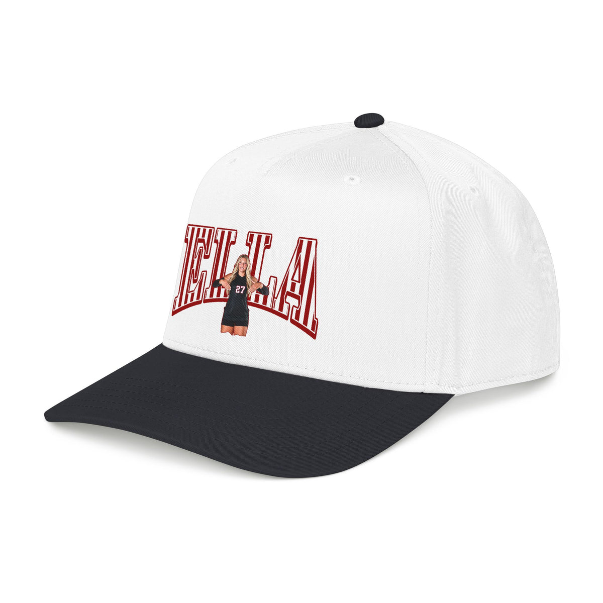 Baseball Cap — CBLIK Script Two-Tone Embroidered Hat