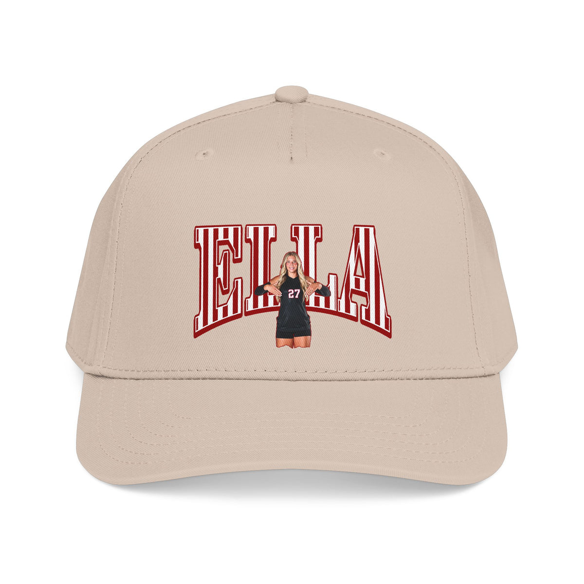 Baseball Cap — CBLIK Script Two-Tone Embroidered Hat