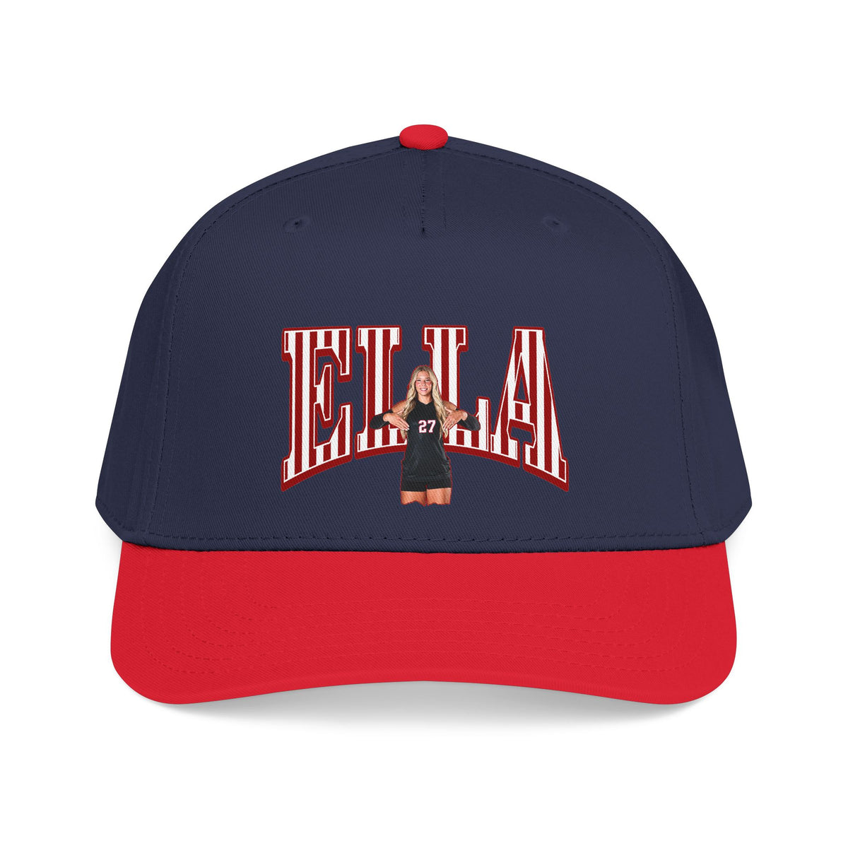 Baseball Cap — CBLIK Script Two-Tone Embroidered Hat