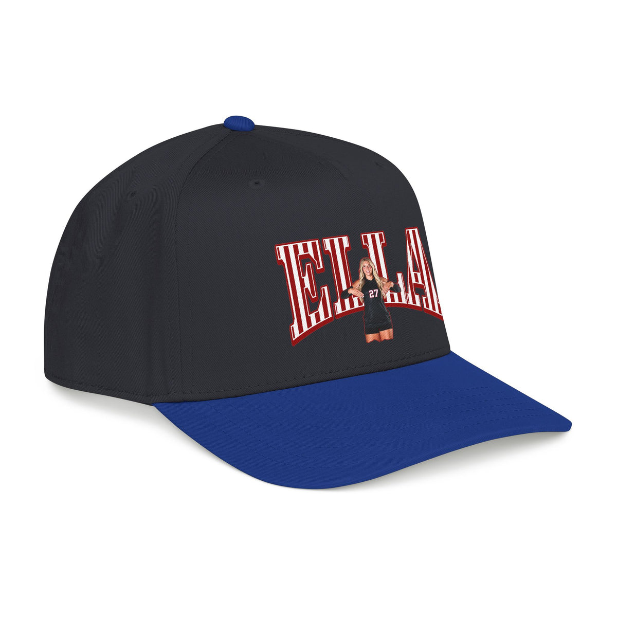 Baseball Cap — CBLIK Script Two-Tone Embroidered Hat
