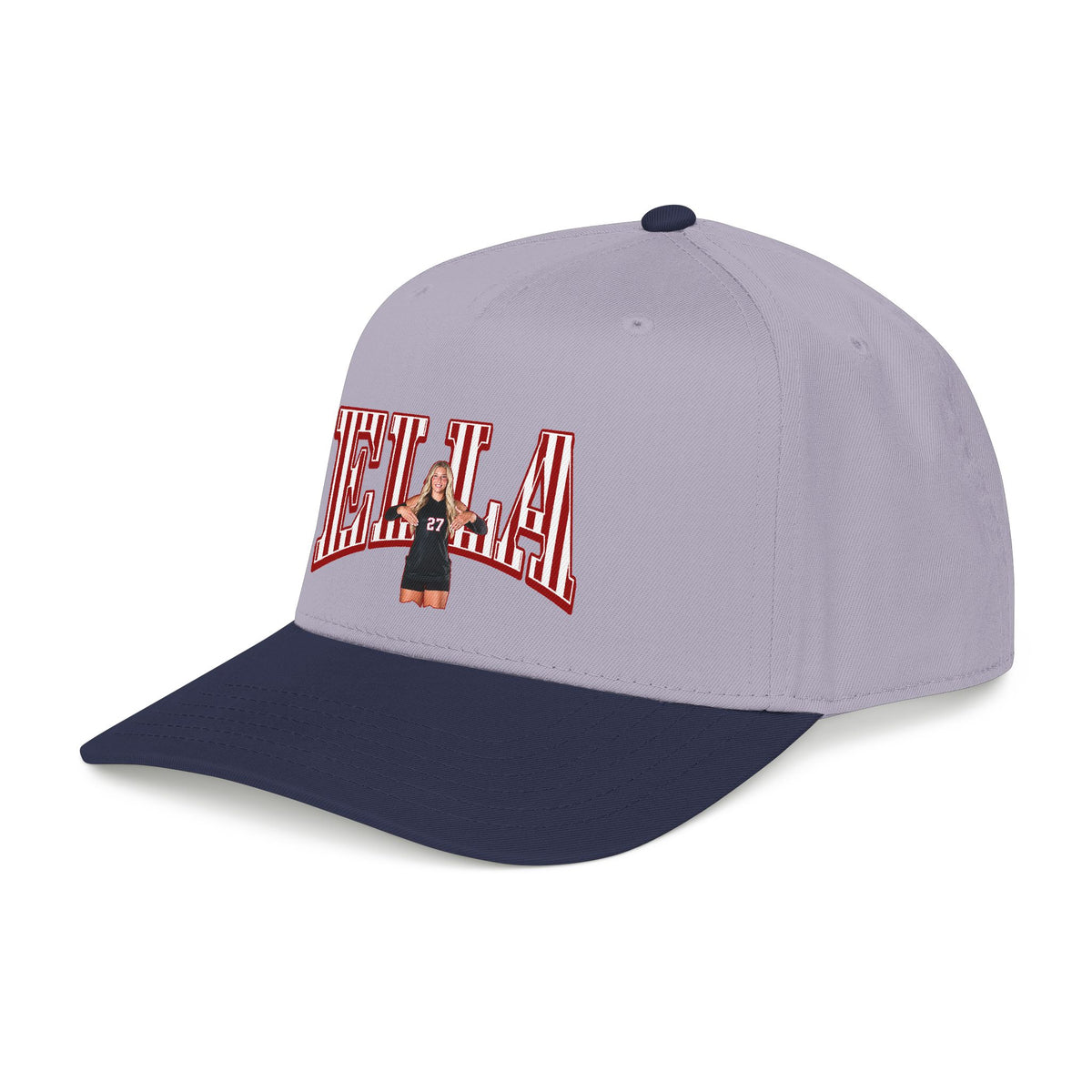 Baseball Cap — CBLIK Script Two-Tone Embroidered Hat