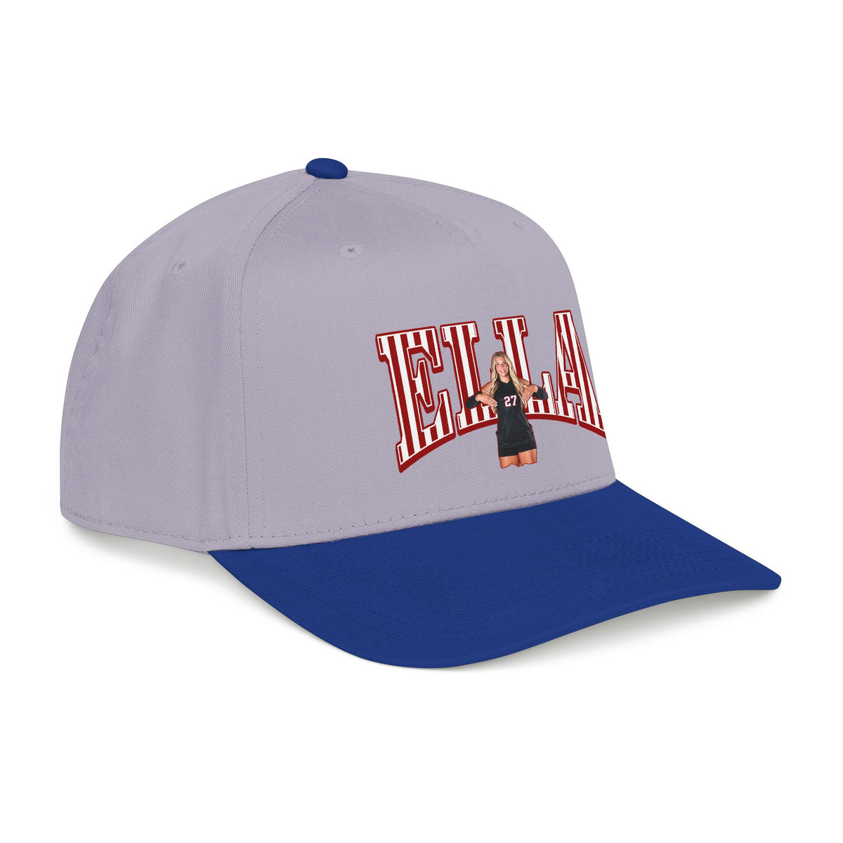 Baseball Cap — CBLIK Script Two-Tone Embroidered Hat