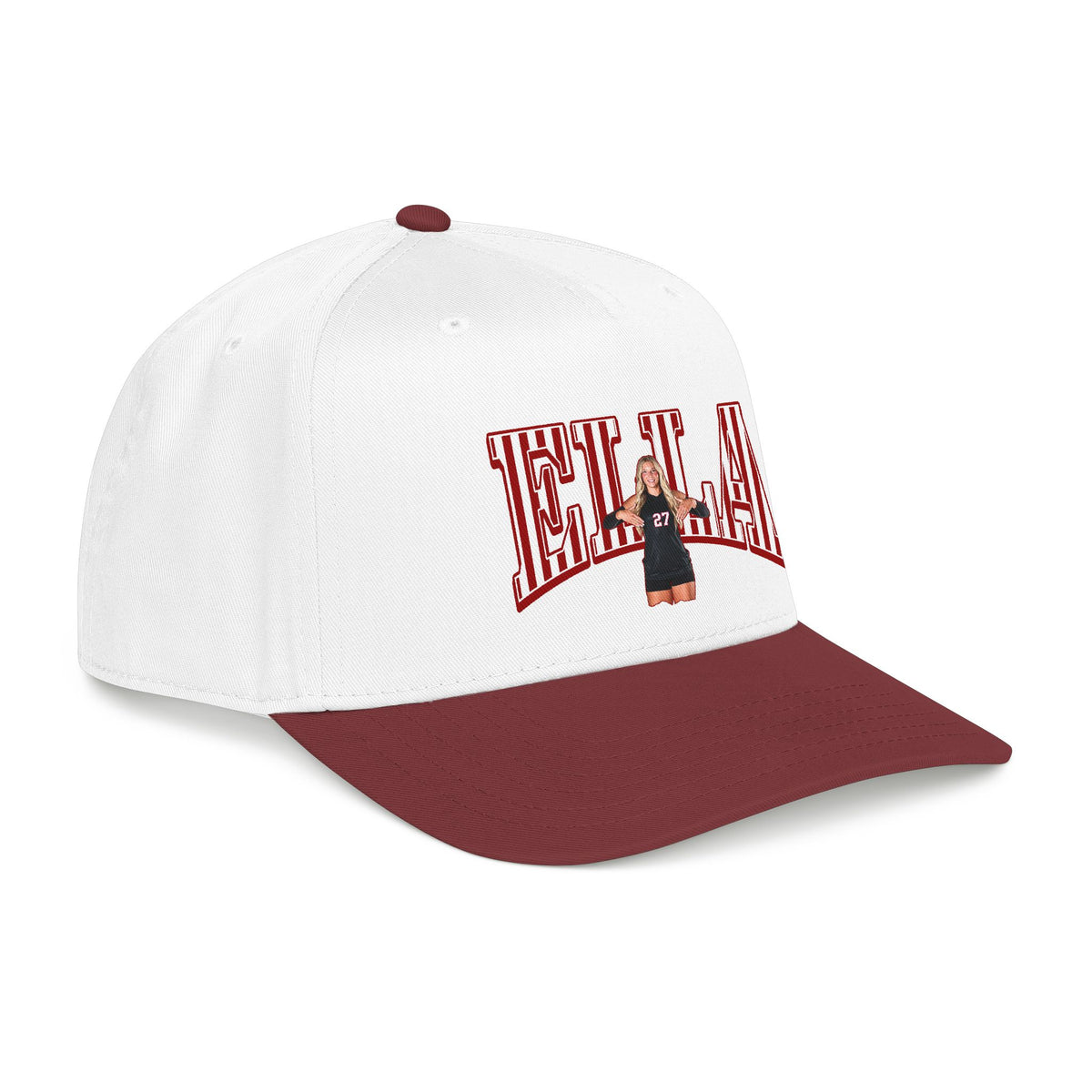 Baseball Cap — CBLIK Script Two-Tone Embroidered Hat