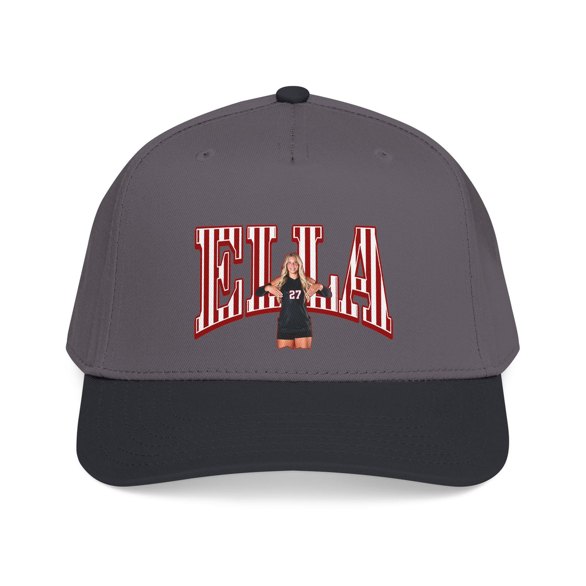 Baseball Cap — CBLIK Script Two-Tone Embroidered Hat