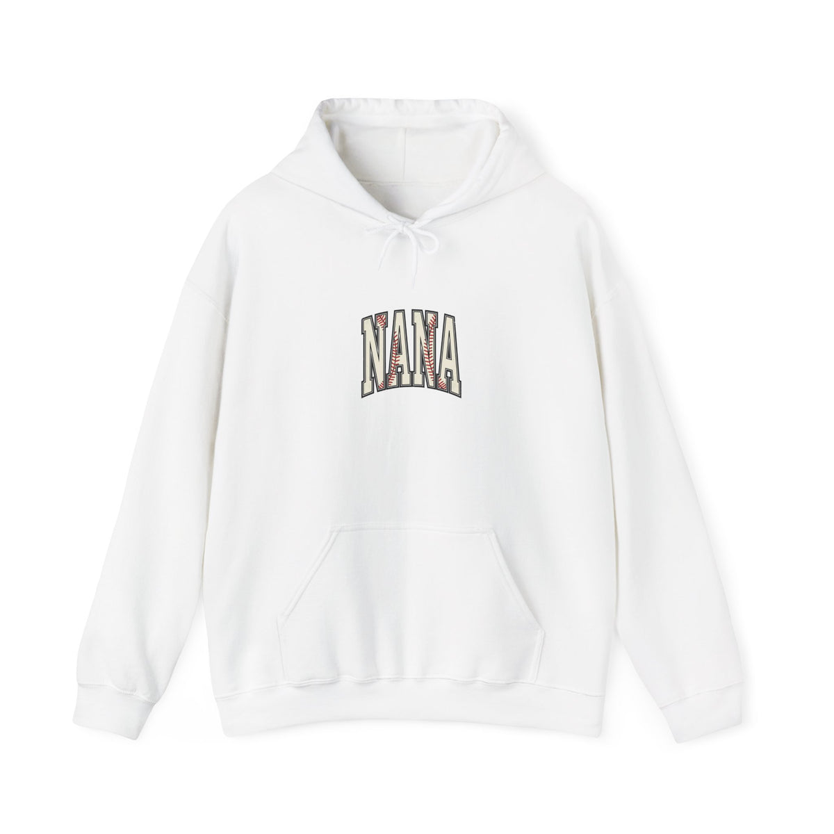 Nana Varsity Stitch Hoodie | Baseball Mom Grandma Fan