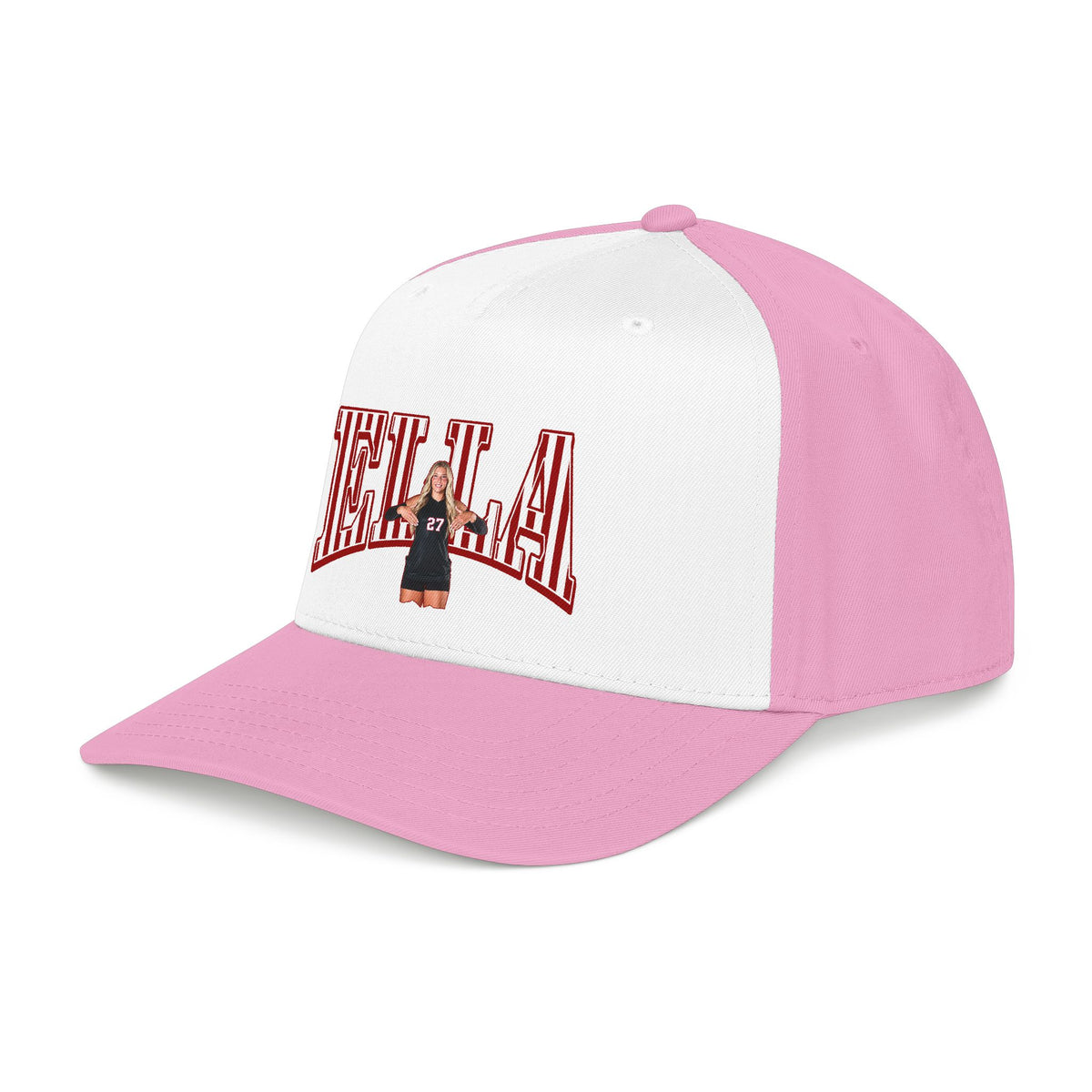 Baseball Cap — CBLIK Script Two-Tone Embroidered Hat