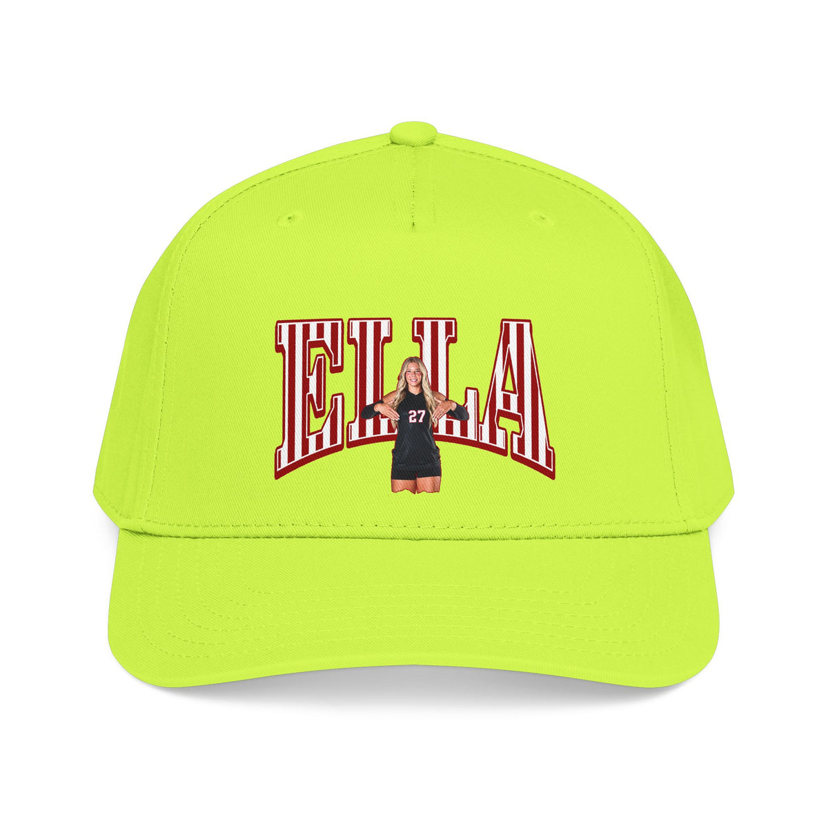 Baseball Cap — CBLIK Script Two-Tone Embroidered Hat