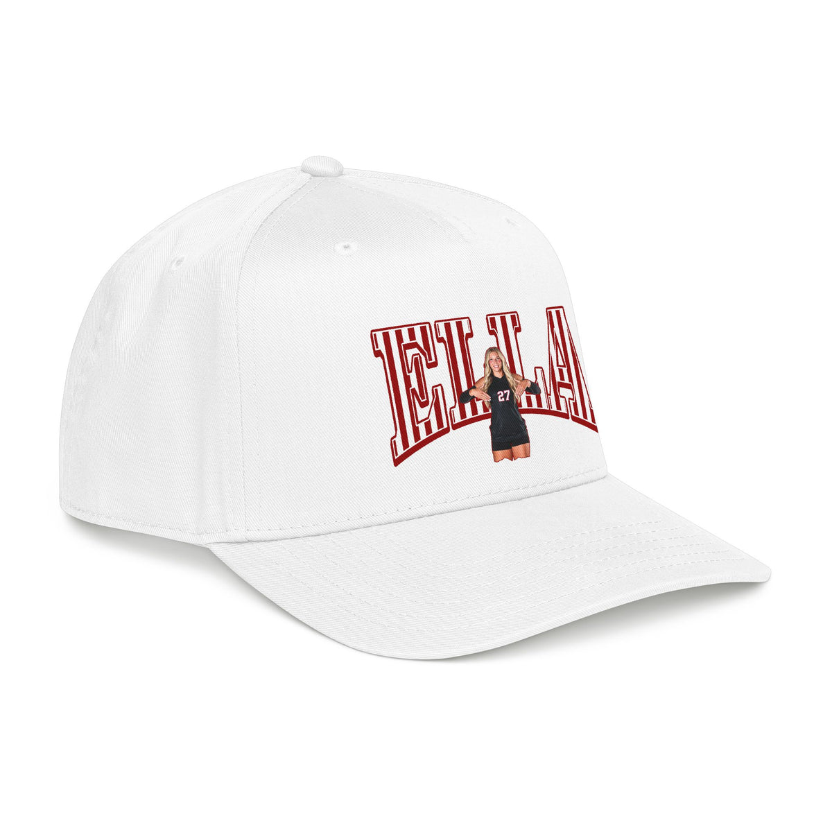Baseball Cap — CBLIK Script Two-Tone Embroidered Hat