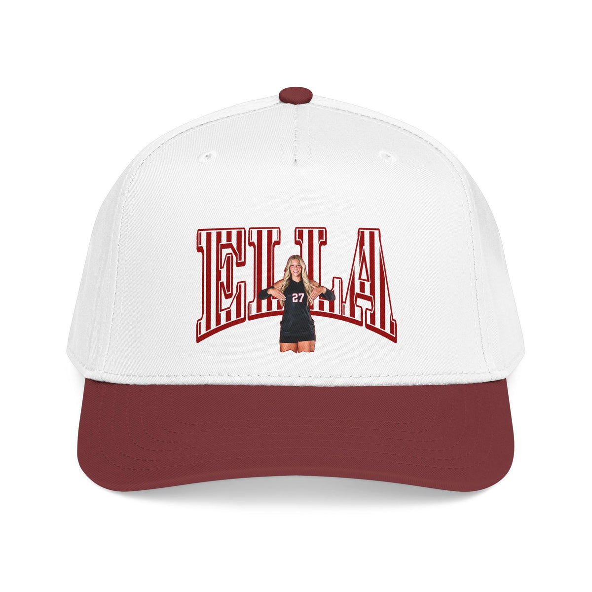 Baseball Cap — CBLIK Script Two-Tone Embroidered Hat