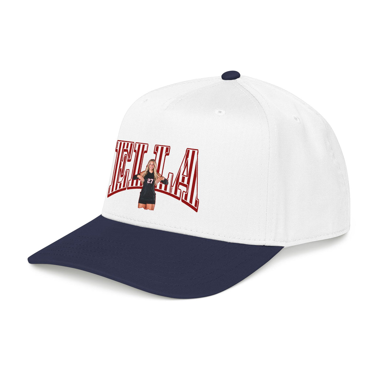 Baseball Cap — CBLIK Script Two-Tone Embroidered Hat