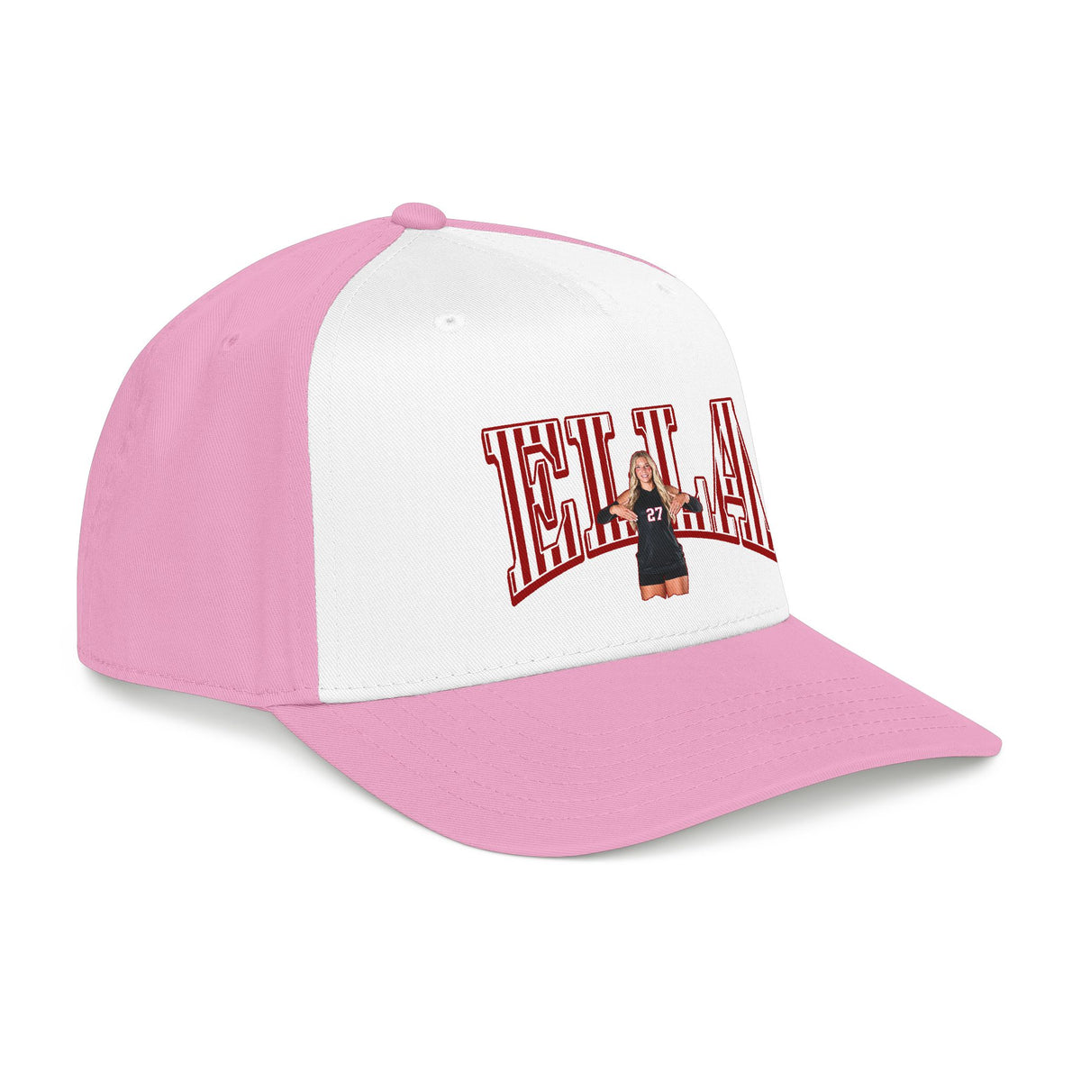 Baseball Cap — CBLIK Script Two-Tone Embroidered Hat