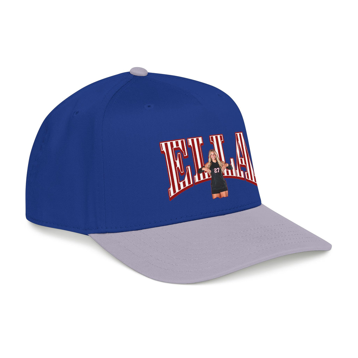 Baseball Cap — CBLIK Script Two-Tone Embroidered Hat
