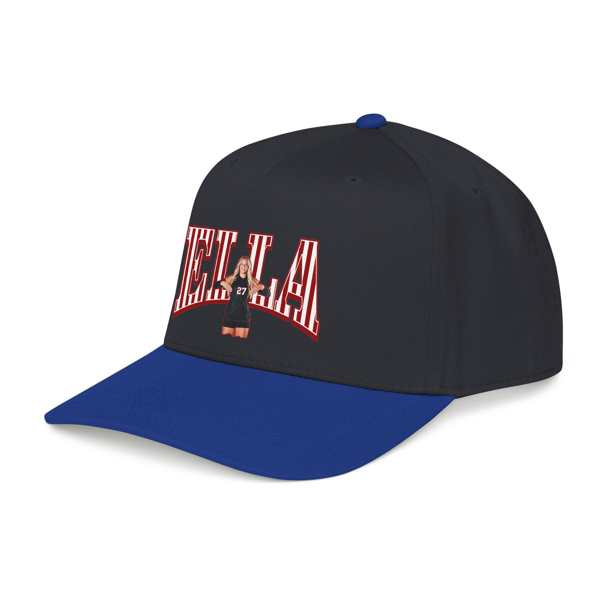 Baseball Cap — CBLIK Script Two-Tone Embroidered Hat