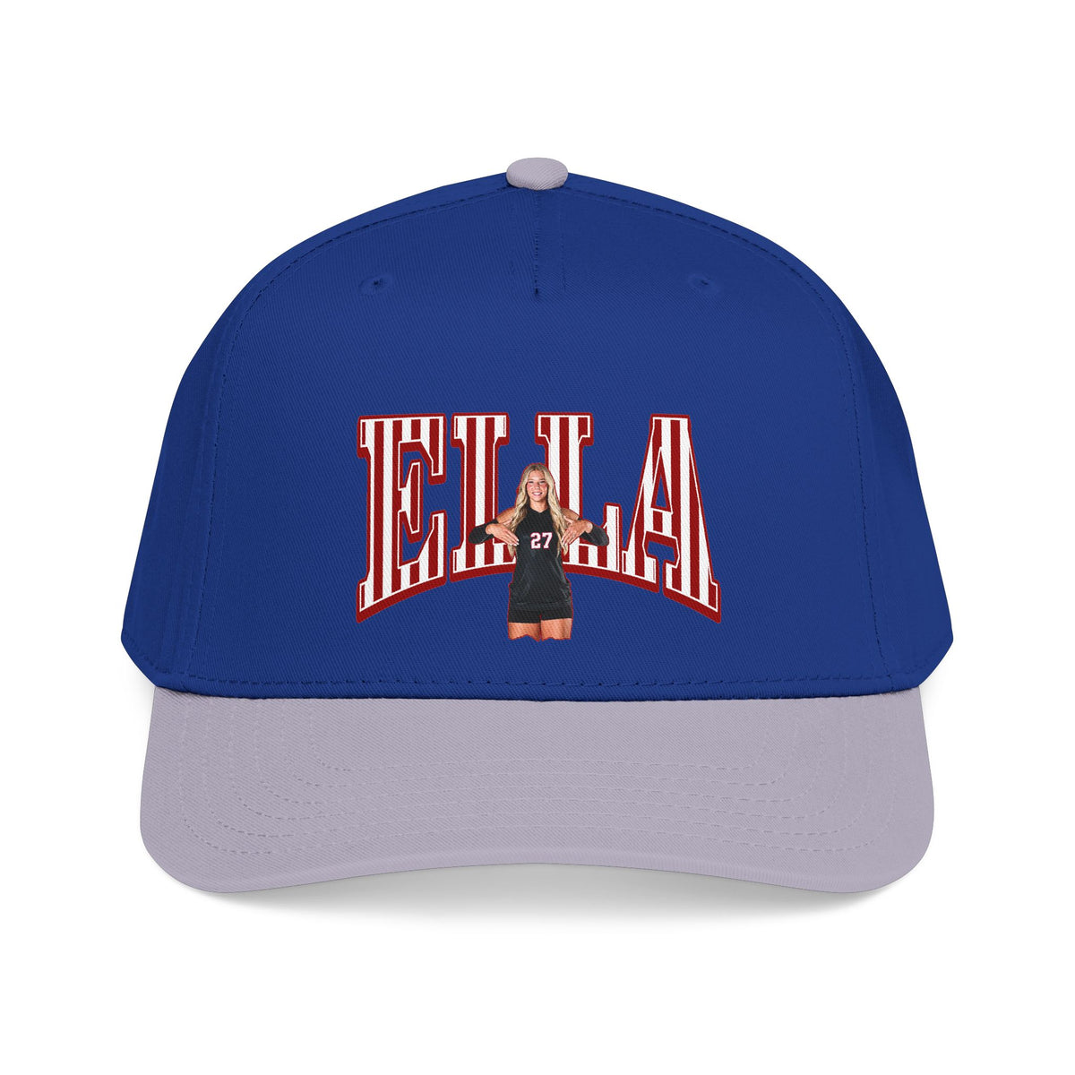 Baseball Cap — CBLIK Script Two-Tone Embroidered Hat