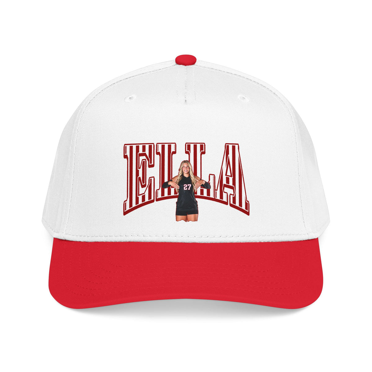 Baseball Cap — CBLIK Script Two-Tone Embroidered Hat