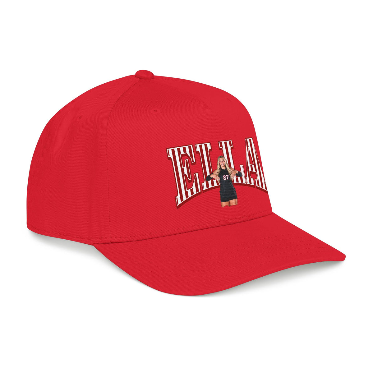 Baseball Cap — CBLIK Script Two-Tone Embroidered Hat