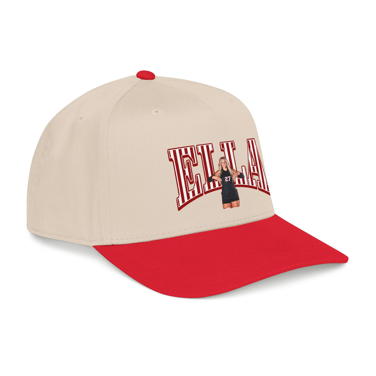 Baseball Cap — CBLIK Script Two-Tone Embroidered Hat