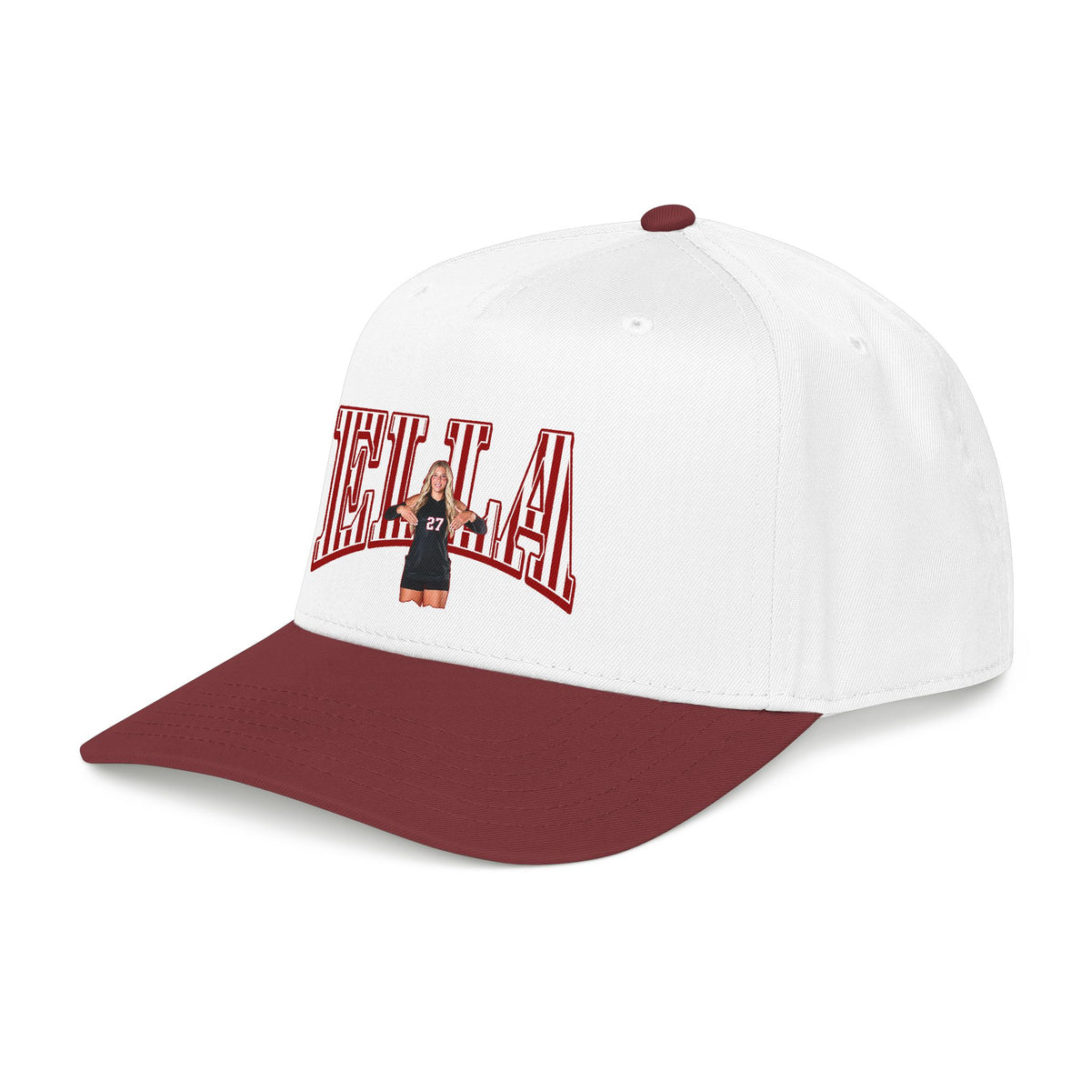 Baseball Cap — CBLIK Script Two-Tone Embroidered Hat