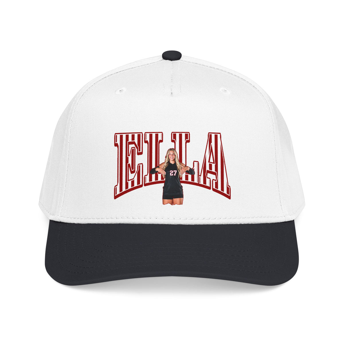 Baseball Cap — CBLIK Script Two-Tone Embroidered Hat