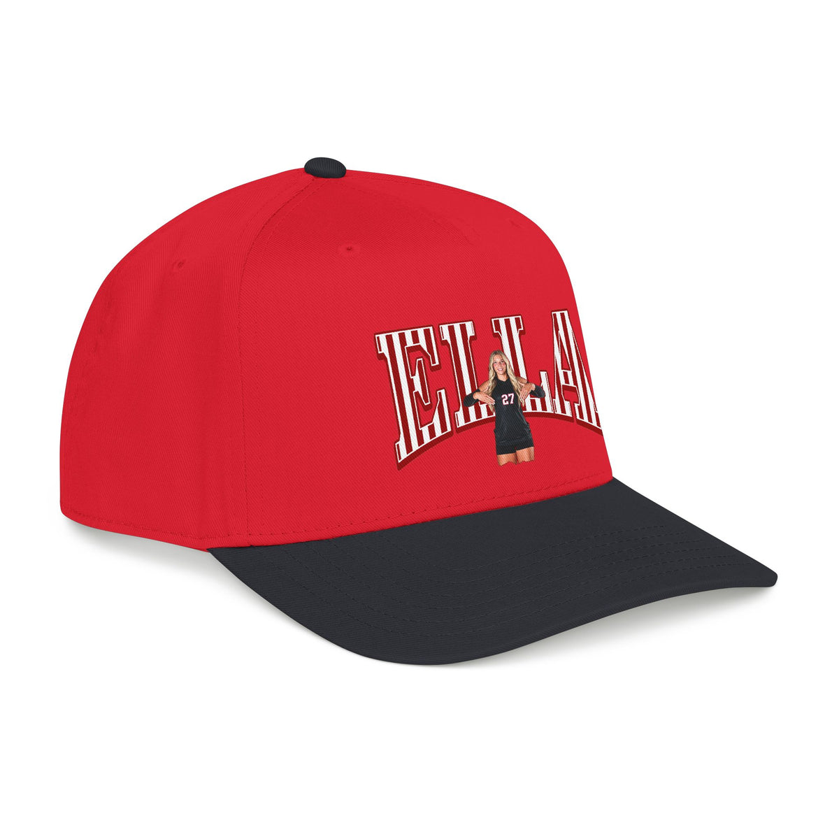 Baseball Cap — CBLIK Script Two-Tone Embroidered Hat