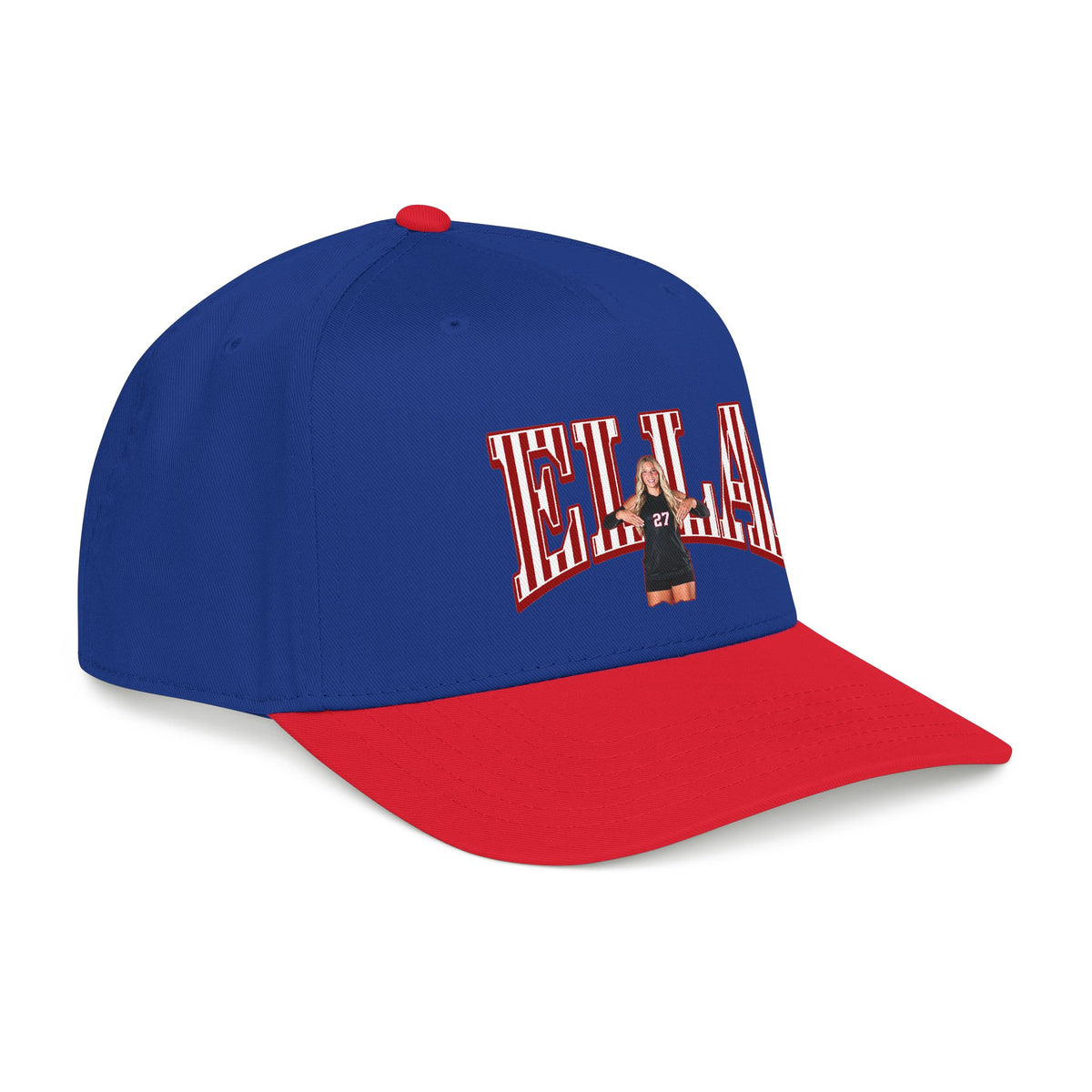 Baseball Cap — CBLIK Script Two-Tone Embroidered Hat