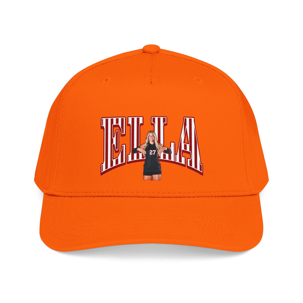 Baseball Cap — CBLIK Script Two-Tone Embroidered Hat