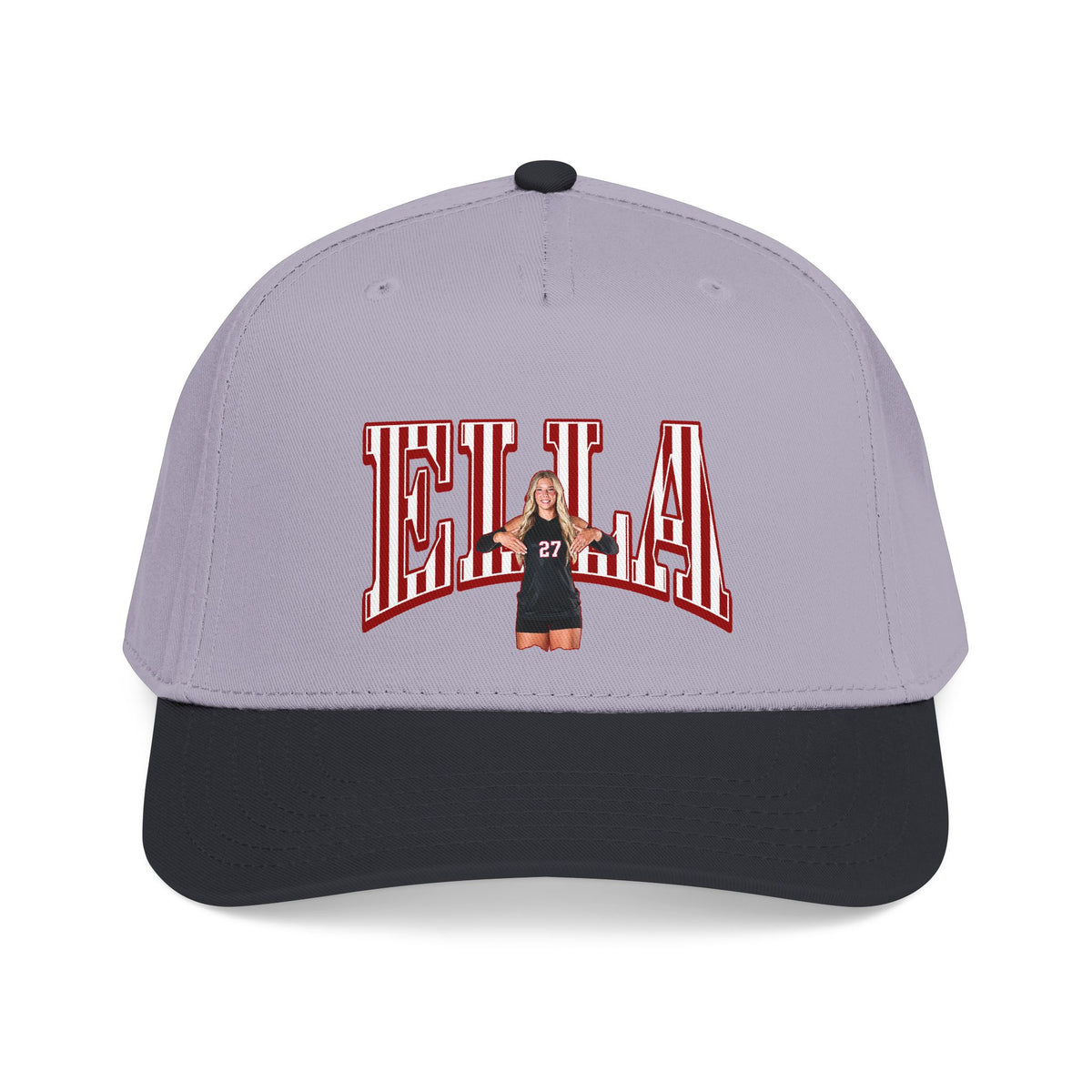 Baseball Cap — CBLIK Script Two-Tone Embroidered Hat