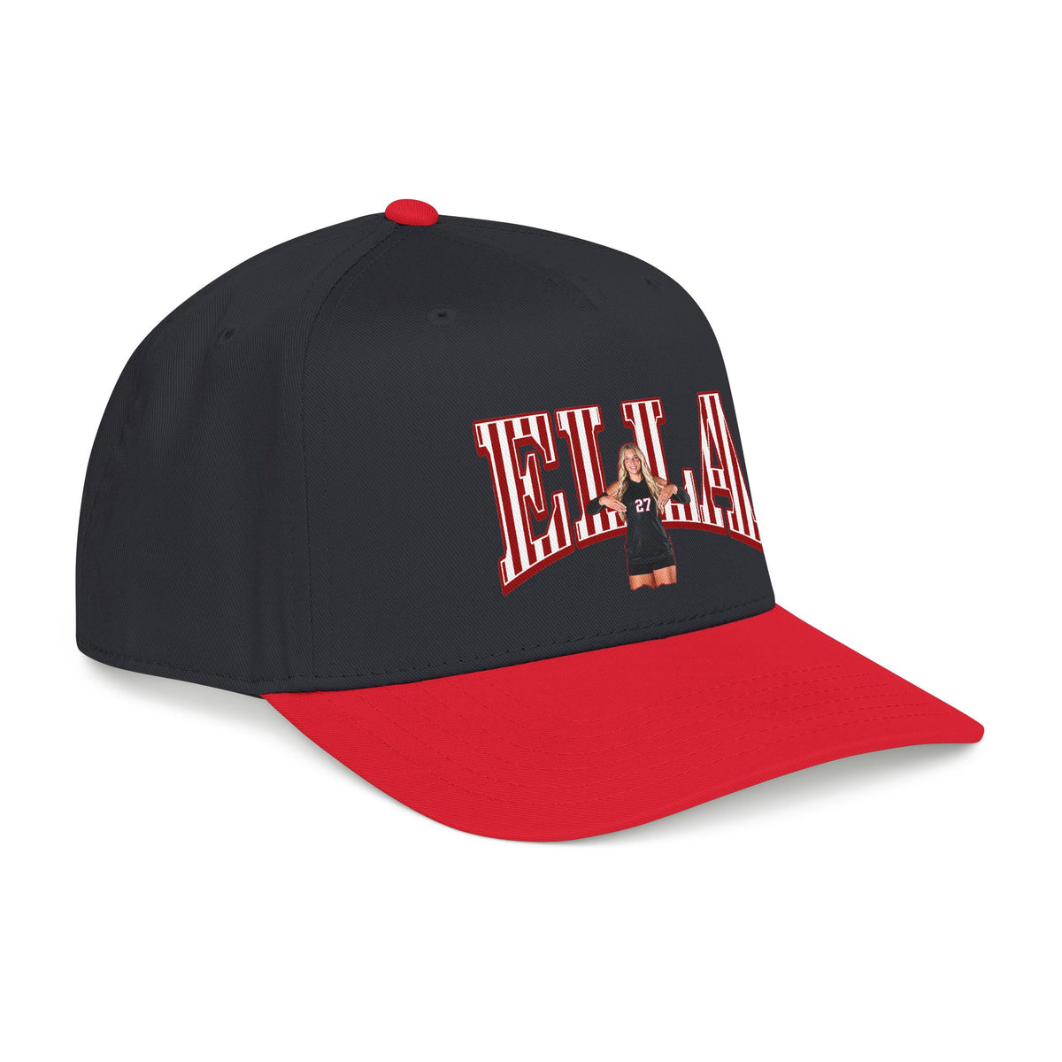 Baseball Cap — CBLIK Script Two-Tone Embroidered Hat