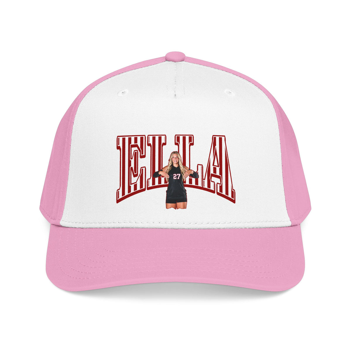 Baseball Cap — CBLIK Script Two-Tone Embroidered Hat