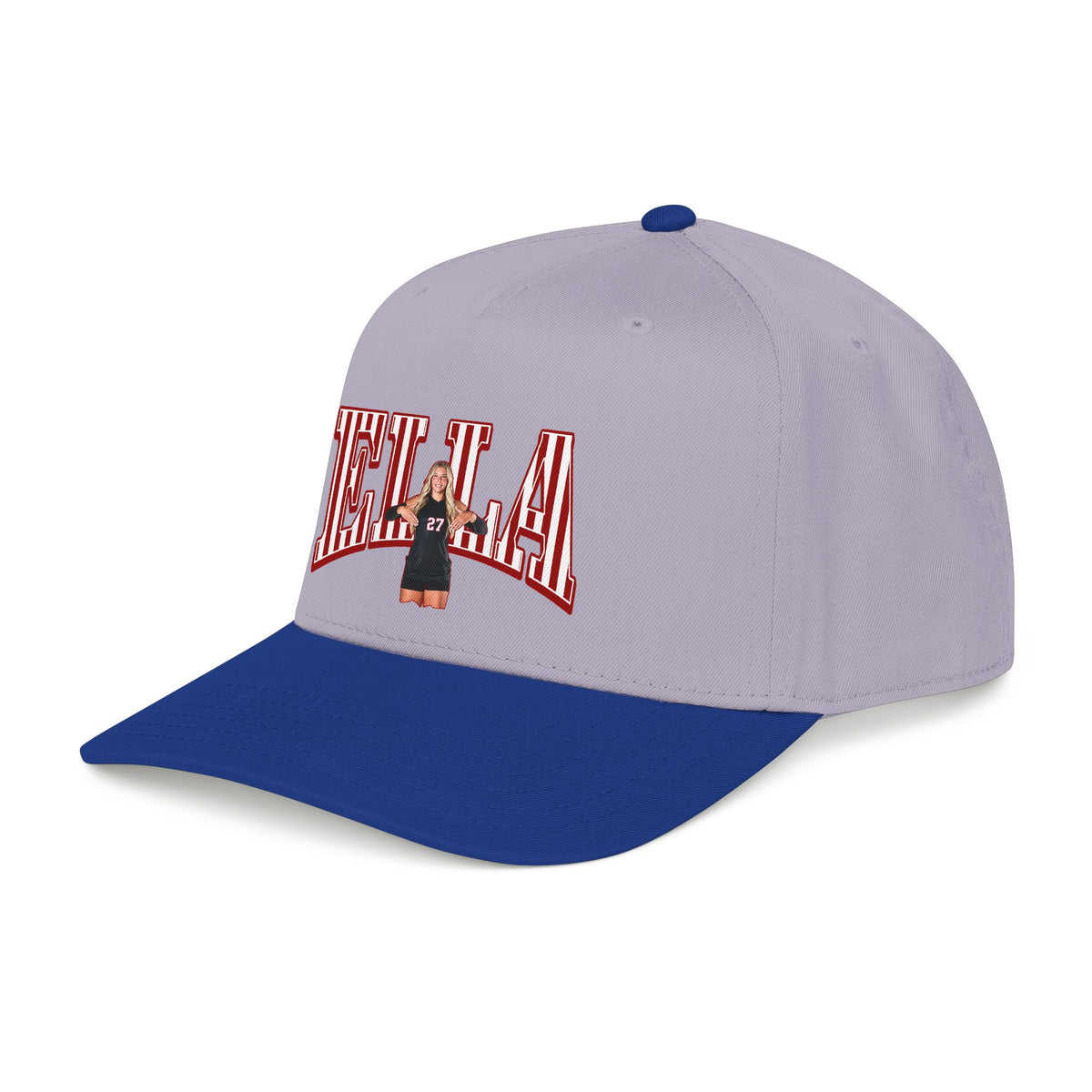 Baseball Cap — CBLIK Script Two-Tone Embroidered Hat