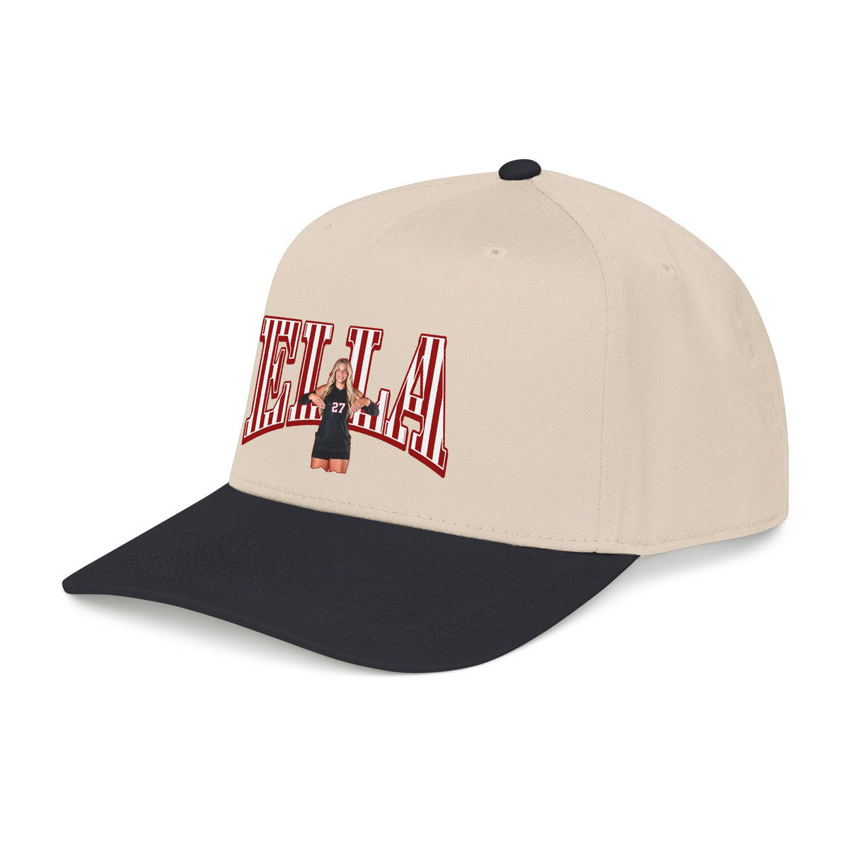 Baseball Cap — CBLIK Script Two-Tone Embroidered Hat