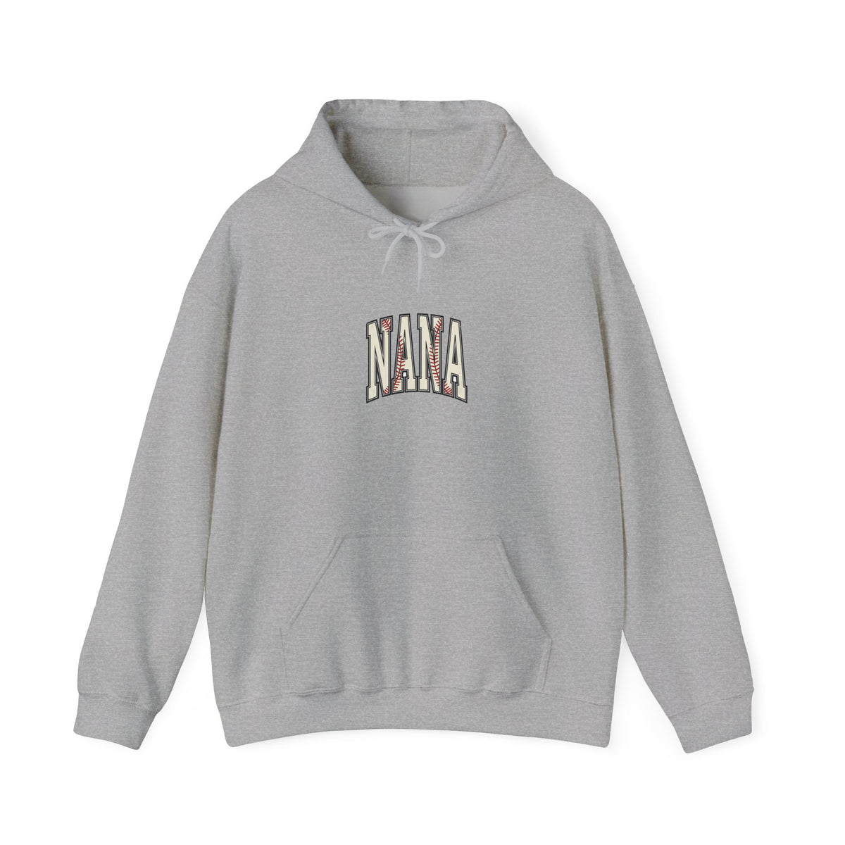 Nana Varsity Stitch Hoodie | Baseball Mom Grandma Fan